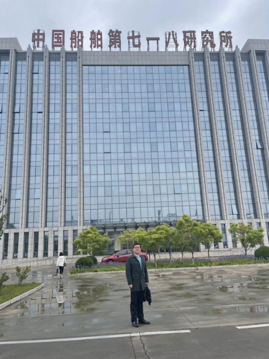 Vito wurde gebeten, das chinesin institute 718 zu besuchen, um gemeinsam die möglichkeiten der 14-punkte-wasserstoff-industrie zu erkunden