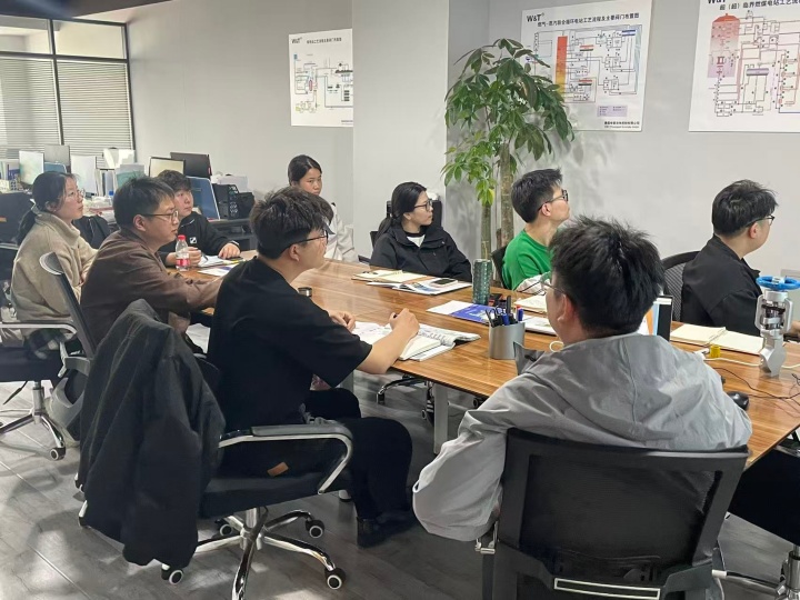 Technische interaktion, si-hui, asiatisch-pazifischen raum eine delegation Von brüder ist zu besuch im asiatisch-pazifischen zentrum der veritable aerobic ag